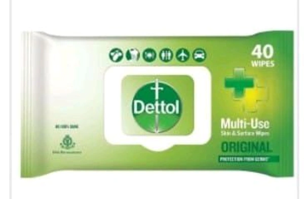 Dettol Original Wipes 1pack (40pcs. )