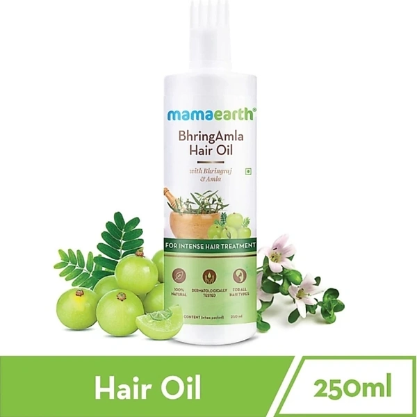 Mama Earth Hair Oil - Bhring Amla 250 ml