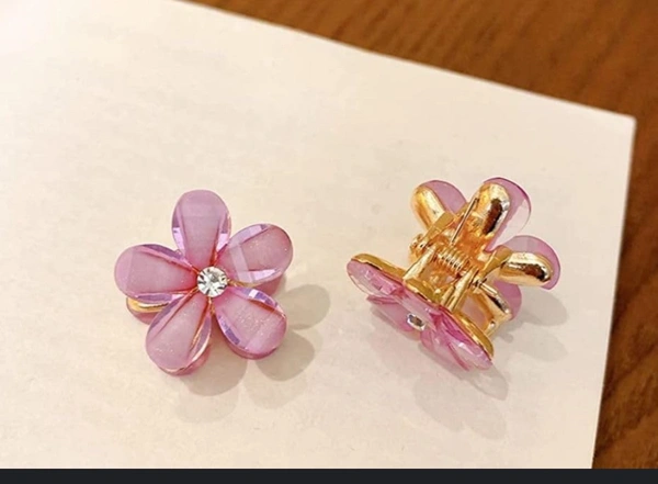 Sisterhood Mini Cute Pearl Claw Flower C3008 - Blue Chalk