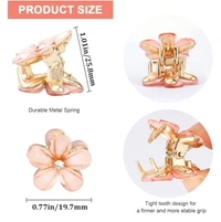 Sisterhood Mini Cute Pearl Claw Flower C3007 - Peach