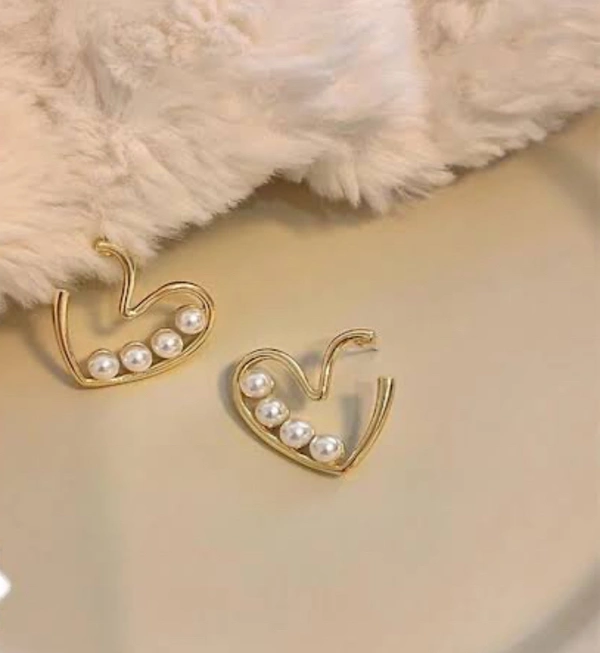 Sisterhood Imported Anttarnish  Korean Earring K40074 - Silver