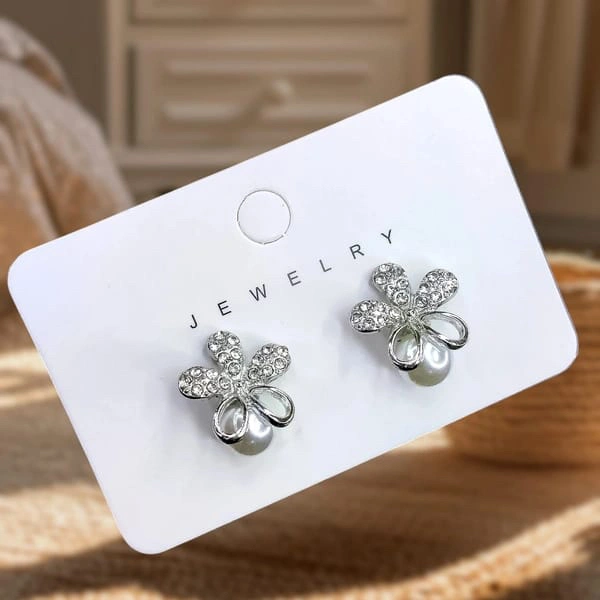 Sisterhood Imported Anttarnish  Korean Earring K40088 - Silver