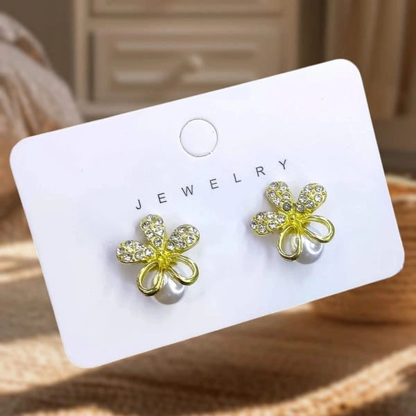 Sisterhood Imported Anttarnish  Korean Earring K40090 - Gold