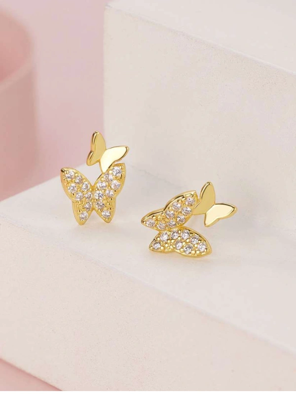 Sisterhood Imported Anttarnish  Korean Earring K40100 - Gold