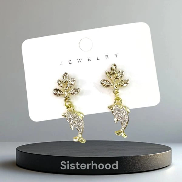 Sisterhood Imported Anttarnish  Korean Earring K40193