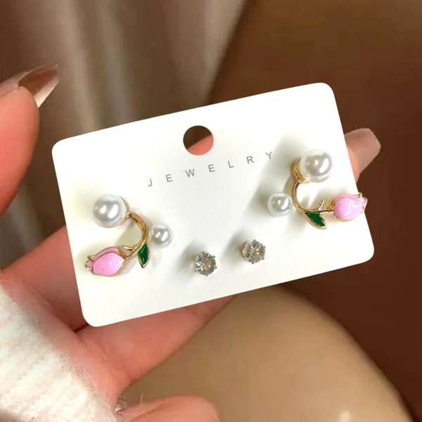 Imported Anttarnish  Korean Earring K40296