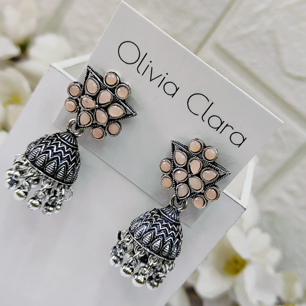 Sisterhood Oxisded Jhumkas  3000