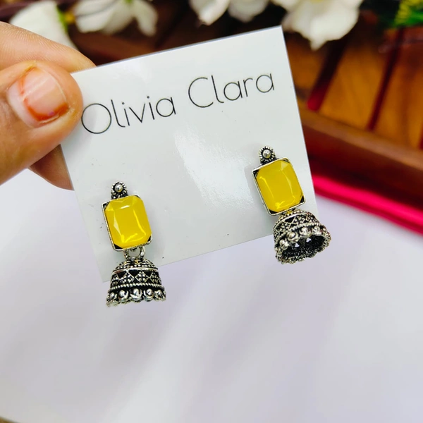 Sisterhood Silver Jhumka 4002