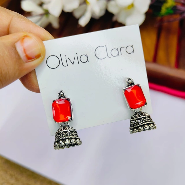 Sisterhood Silver Jhumka 4011