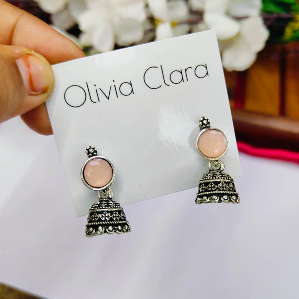 Sisterhood Silver Jhumka 4013