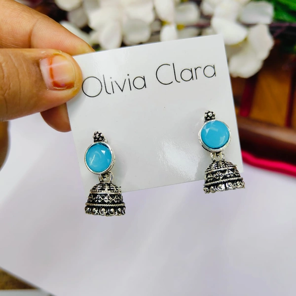 Sisterhood Silver Jhumka 4016
