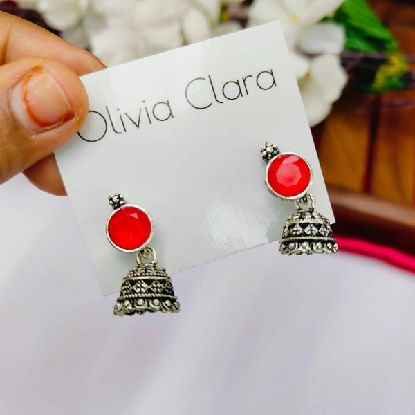 Sisterhood Silver Jhumka 4014