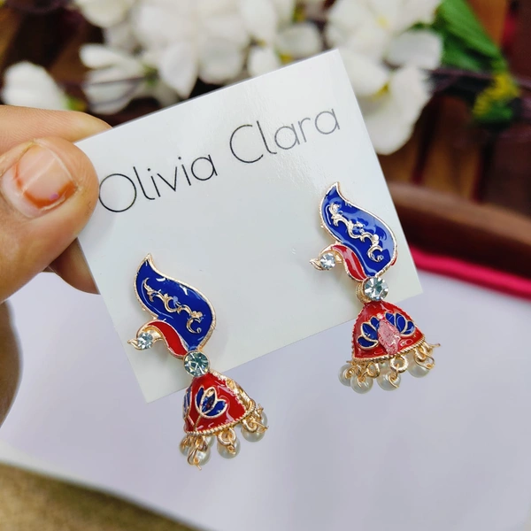 Sisterhood Meenakari Earring 4111