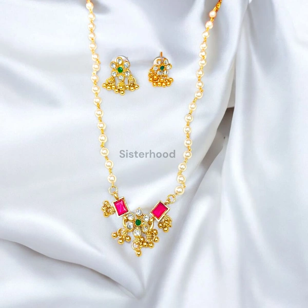 Sisterhood Anti Tarnish Pearl Chains
