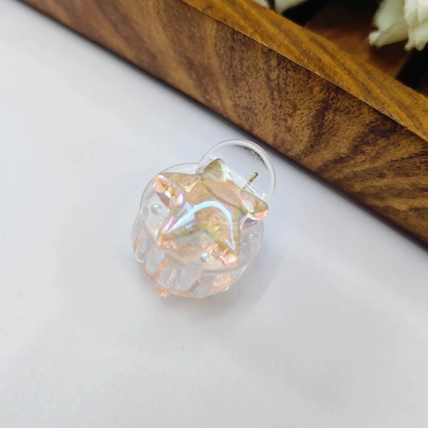 Sisterhood Crystal Star  Clip 8 - Papaya Whip