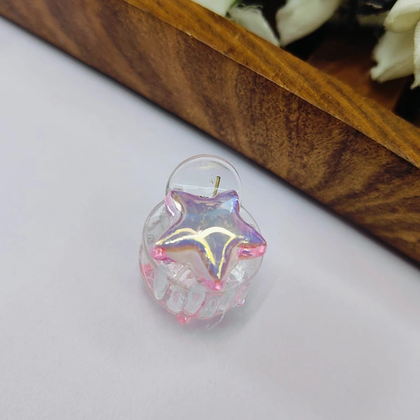 Sisterhood Crystal Star  Clip 3 - Lavender blush