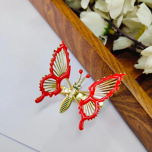 Sisterhood Dancing Vintage butterfly clip 4