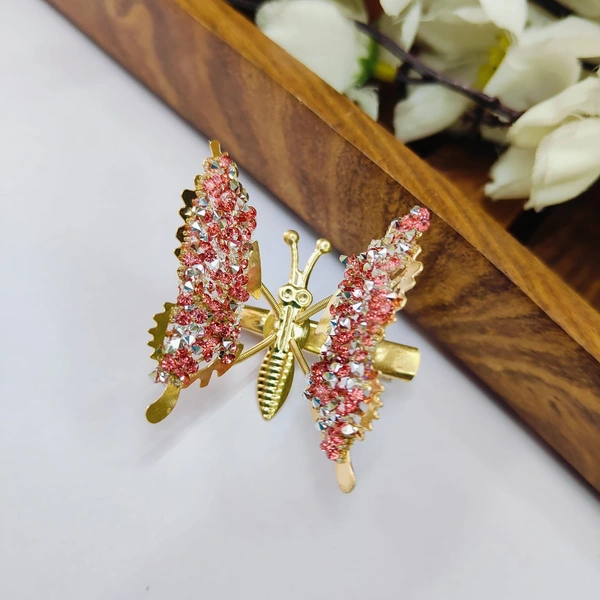 Sisterhood Dancing Vintage butterfly clip 2