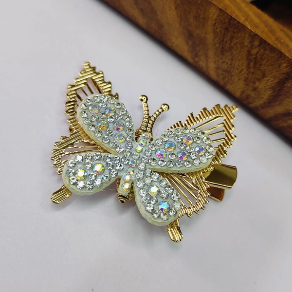 Sisterhood butterfly alligator clip 1
