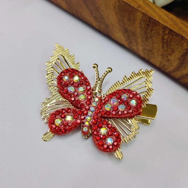 Sisterhood butterfly alligator clip 3