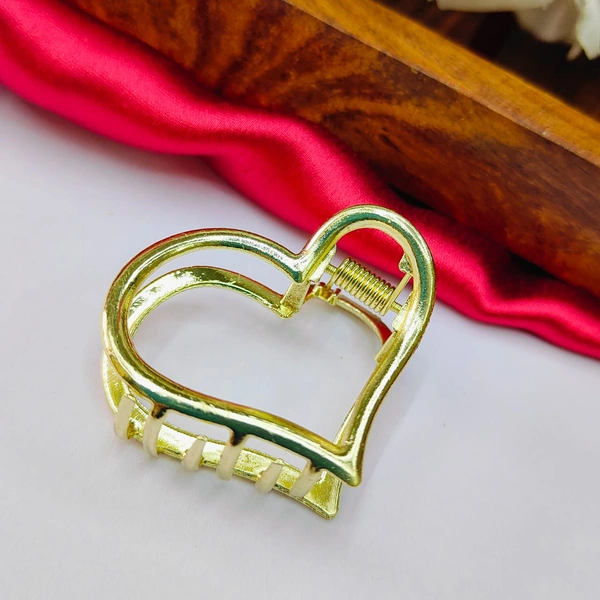 Sisterhood heart Metal Clip 3 - Gold