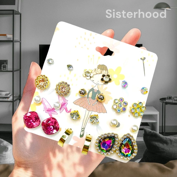 Sisterhood Combo Earring Card 5