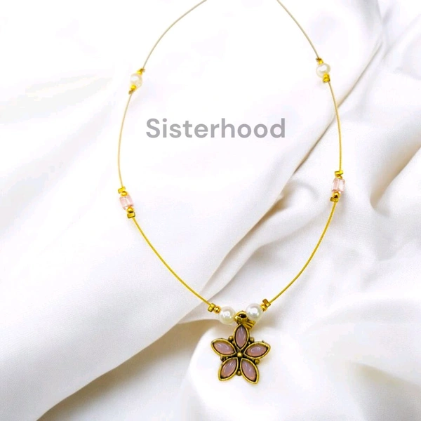 Sisterhood Anti Tarnish Invisible Chain -5