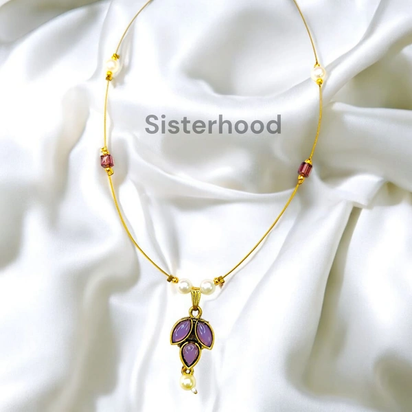 Sisterhood Anti Tarnish Invisible Chain -5