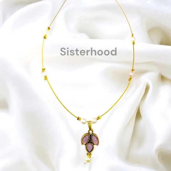 Sisterhood Anti Tarnish Invisible Chain -15
