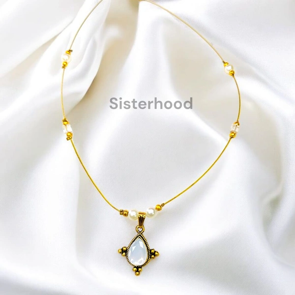 Sisterhood Anti Tarnish Invisible Chain -17