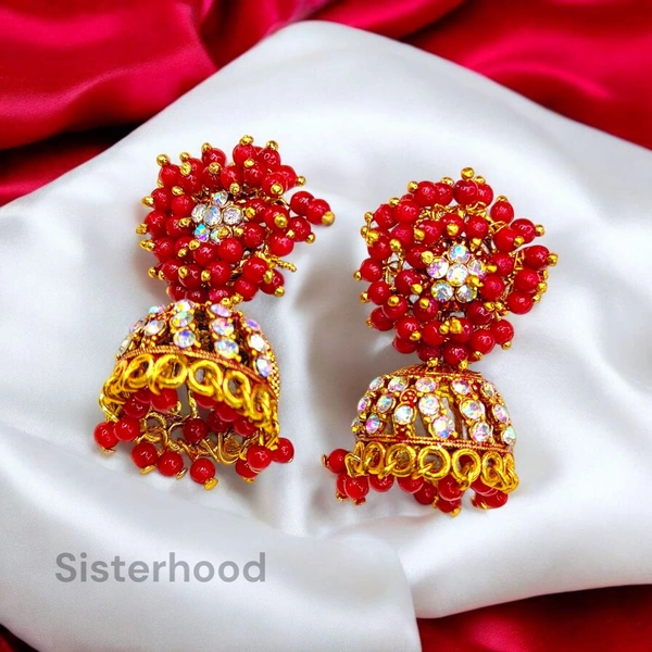 Sisterhood Traditional Jhumkas 4