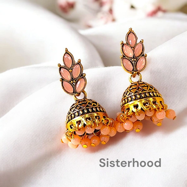 Sisterhood premium Jhumkas  9