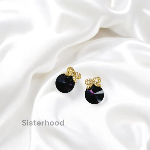 Sisterhood crystal Earring 5 - Cherry Pie
