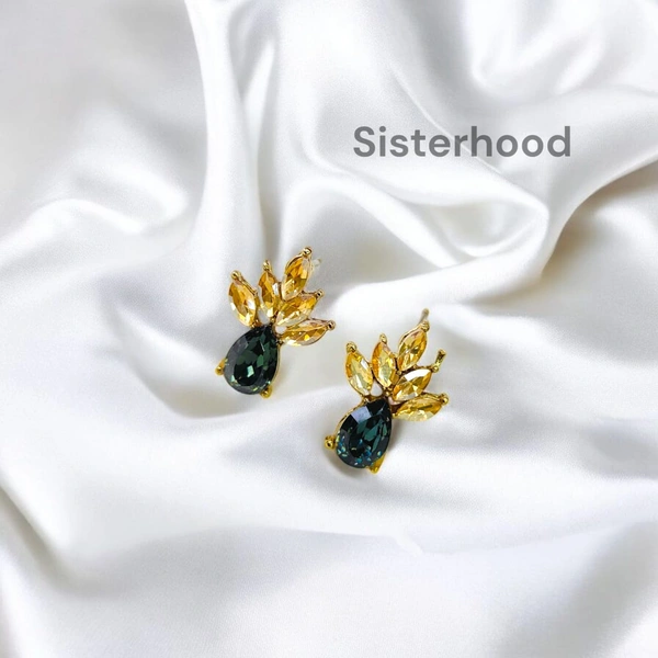 Sisterhood crystal Earring 11 - Cyprus