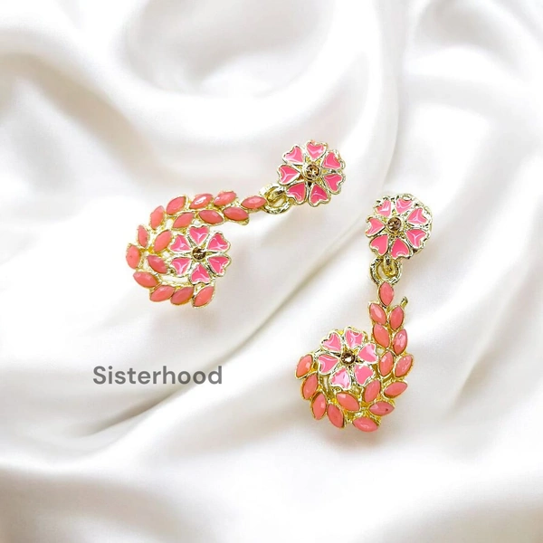 Sisterhood Party wear Earring2 - Lavender blush