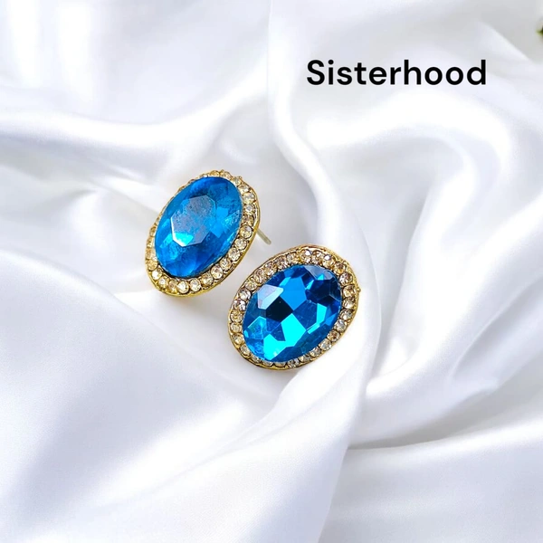 Sisterhood Cystal stone Earring11