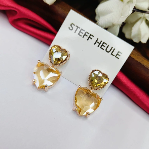 Sisterhood Heart Glass Earring 6