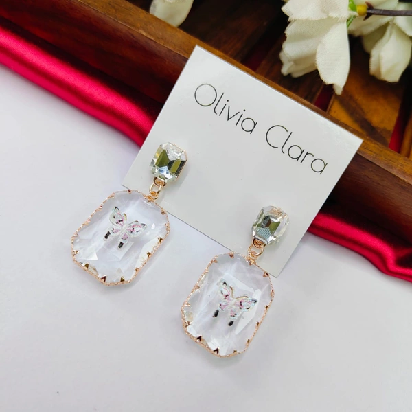 Sisterhood Crystal stone  Earrings 1