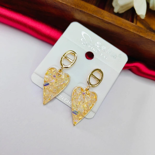 Sisterhood Heart Sugar beads Earring2