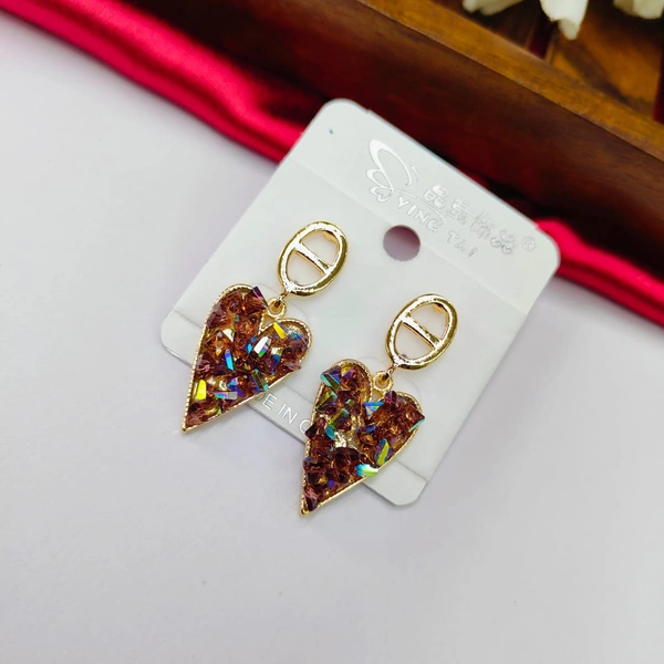 Sisterhood Heart Sugar beads Earring6