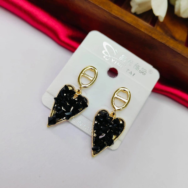 Sisterhood Heart Sugar beads Earring4