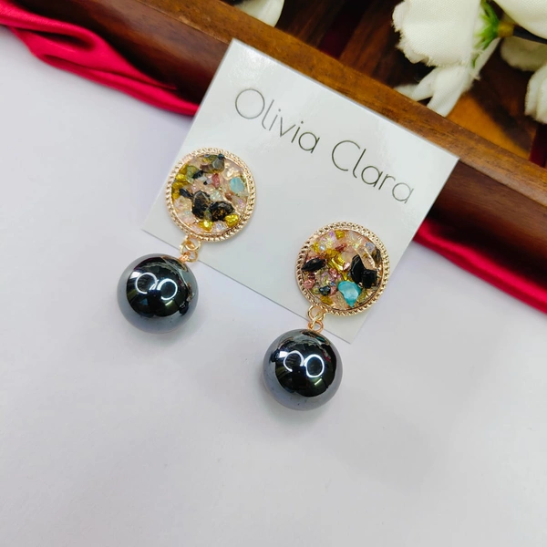 Sisterhood Pearl Sugar beads Earring4