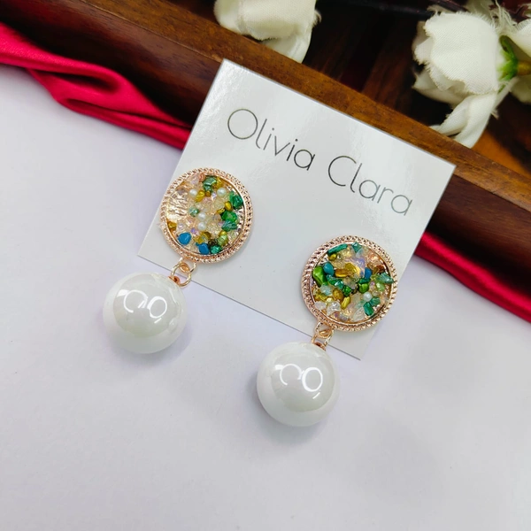 Sisterhood Pearl Sugar beads Earring5