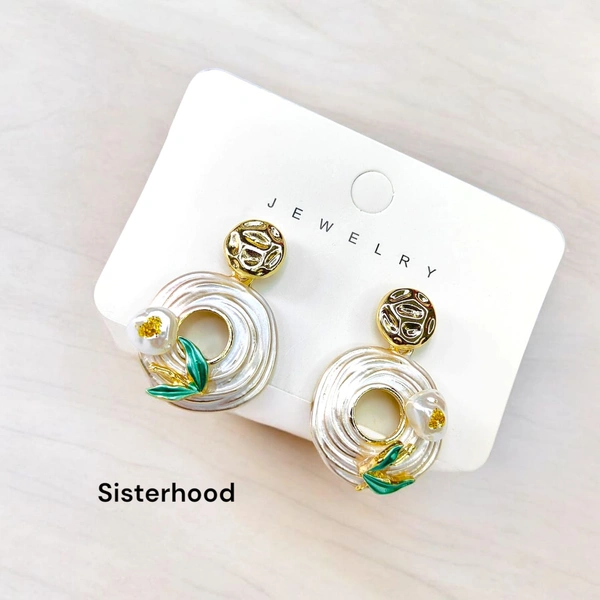 Sisterhood Statement color earrings 2