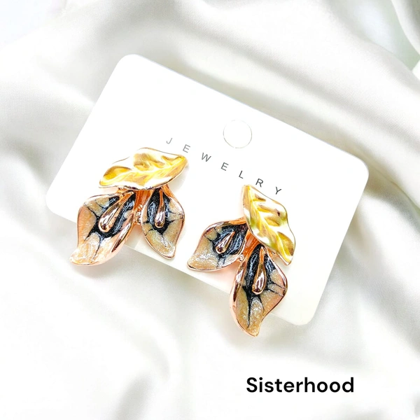 Sisterhood Korean Leaf Earring 3