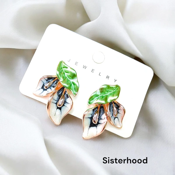 Sisterhood Korean Leaf Earring 4
