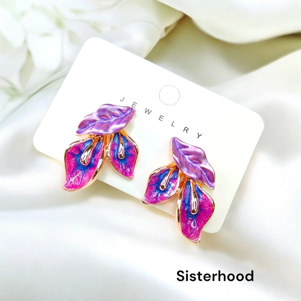 Sisterhood Korean Leaf Earring 1