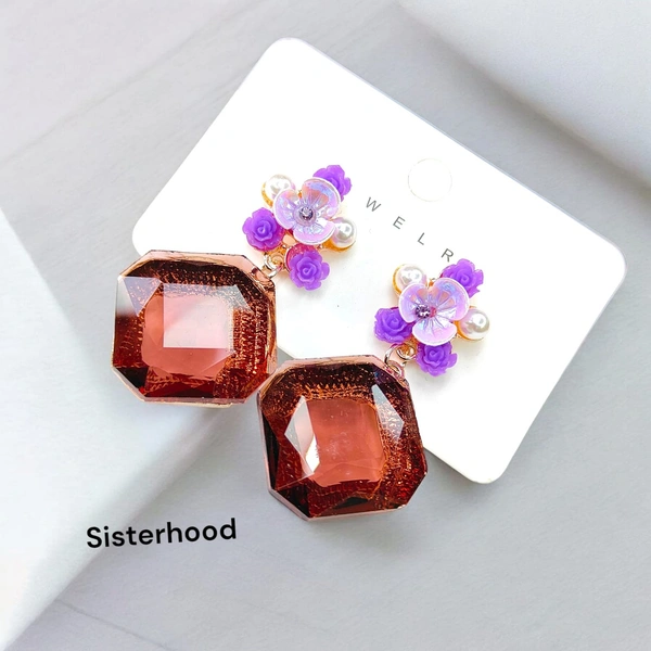 Sisterhood Glass earring 3