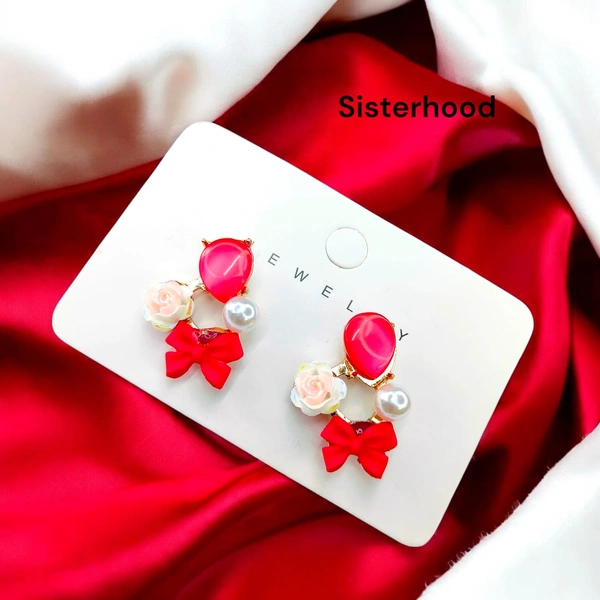 Sisterhood Floral Earring 2
