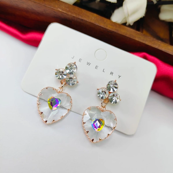 Sisterhood Glass heart Earring 6